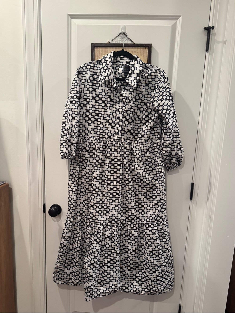 Anthropologie Bettina Tiered Shirt Dress by Maeve - Picture 3 of 9